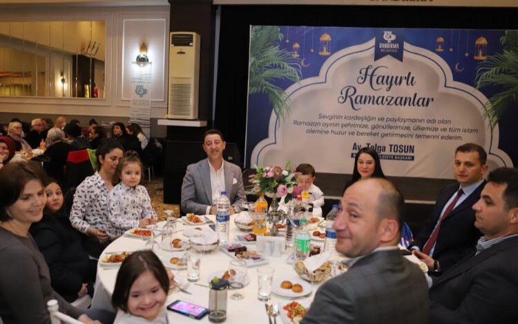 Bandırma Belediyesi’nden ‘özel’ iftar