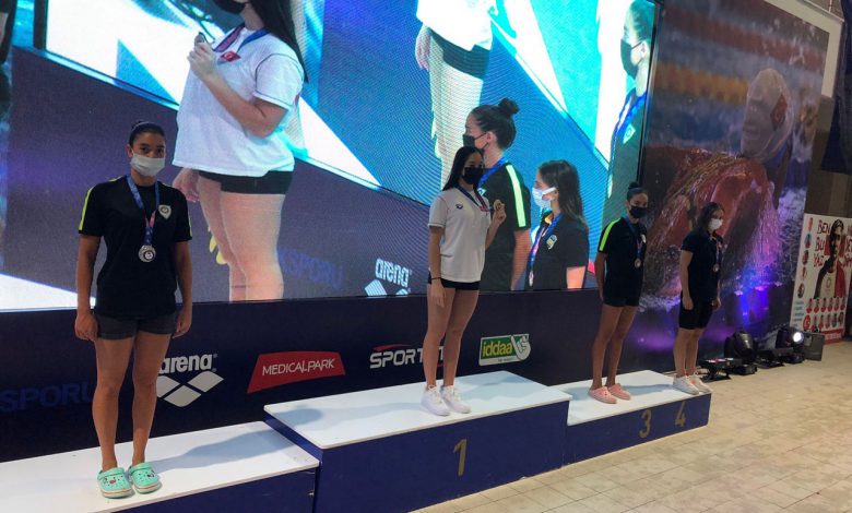 Manisalı yüzücüler derecelerini geliştirdi Manisalı yüzücüler derecelerini geliştirdi