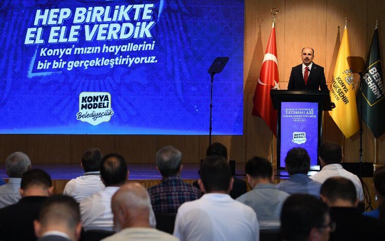 Başkan Altay: Tek derdimiz Konya Başkan Altay: Tek derdimiz Konya