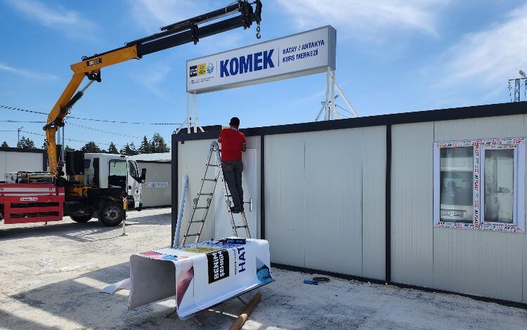Konya Hatay’da KOMEK açıyor Konya Hatay’da KOMEK açıyor