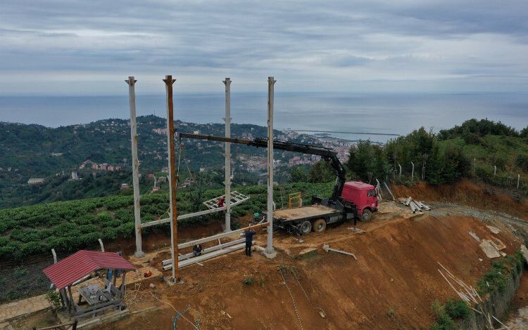 Rize’de 550 rakıma ‘kuş gözlem evi’ yapılıyor Rize’de 550 rakıma ‘kuş gözlem evi’ yapılıyor