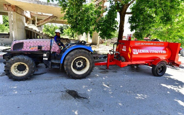 Köylüler olası yangınlara hazır