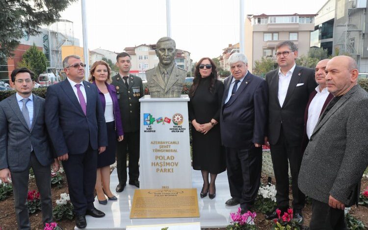 Azeri şehit Tümgeneralin adı İzmit’te yaşatılacak