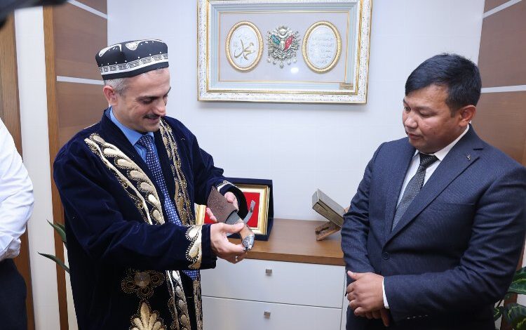 Başkan Çiftçi, Özbek heyeti ağırladı