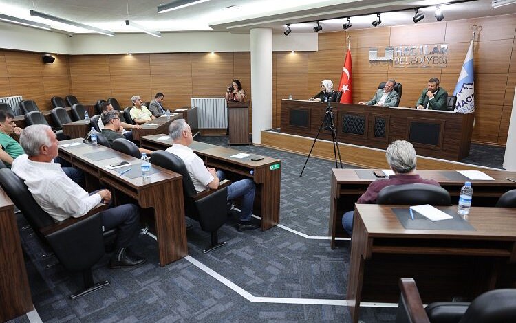 Kayseri Hacılar’da meclis toplandı Kayseri Hacılar’da meclis toplandı