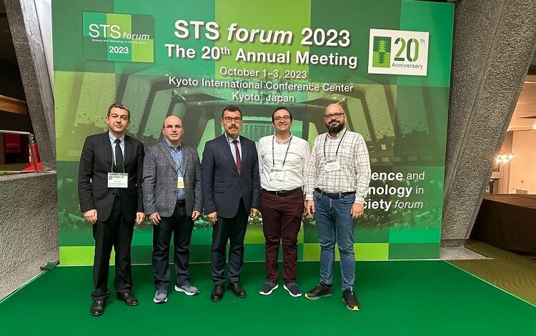 AGÜ’lü Dekan Japonya Bilim ve Teknoloji Forumu’nda