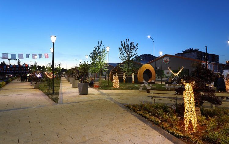 Gaziantep’te 11 bin ağaçlı yeni park