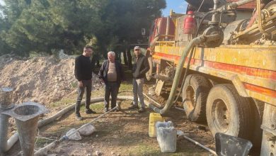 Akhisar Çanakçı Mahallesinde sondaj çalışmaları başladı