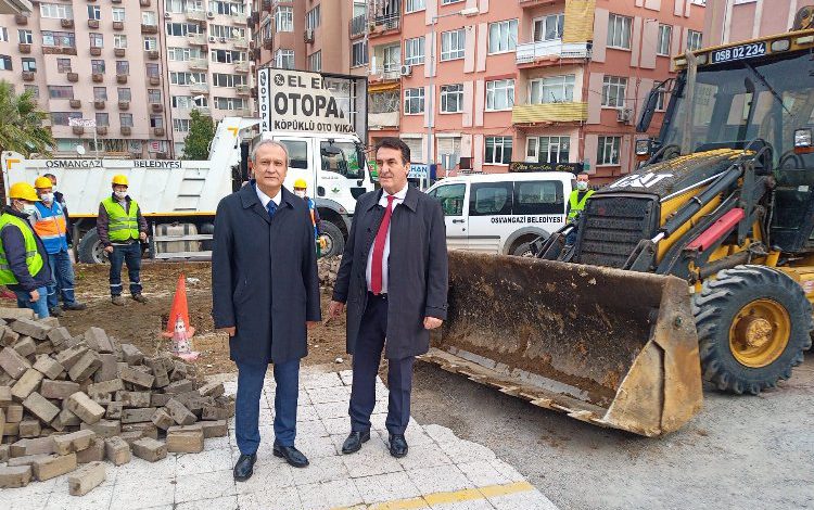 Bursa Osmangazi’de Yahşibey Bozkurt Caddesi tamamen yenileniyor