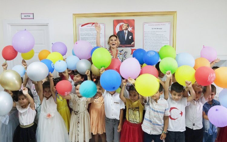 Gülben Ergen’le çocuklar 45. kez güldü