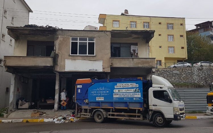 Çayırova Zabıtası’ndan çöp ev operasyonu