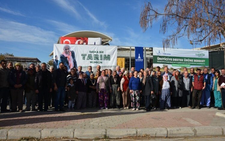 Kırsalda üreticiye küçükbaş hayvan desteği