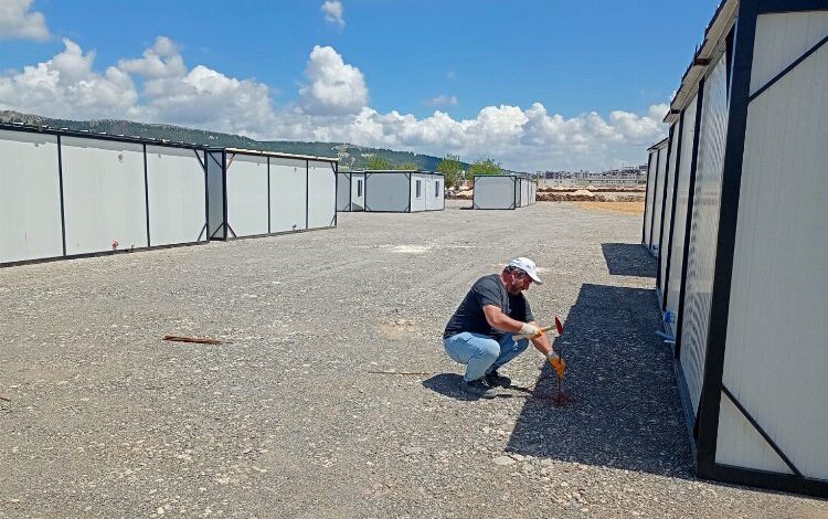 İzmit depremzedeler için Konteyner Yaşam Alanı kuruyor