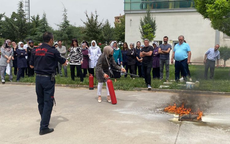 Malatya olası afetlere karşı eğitimleniyor