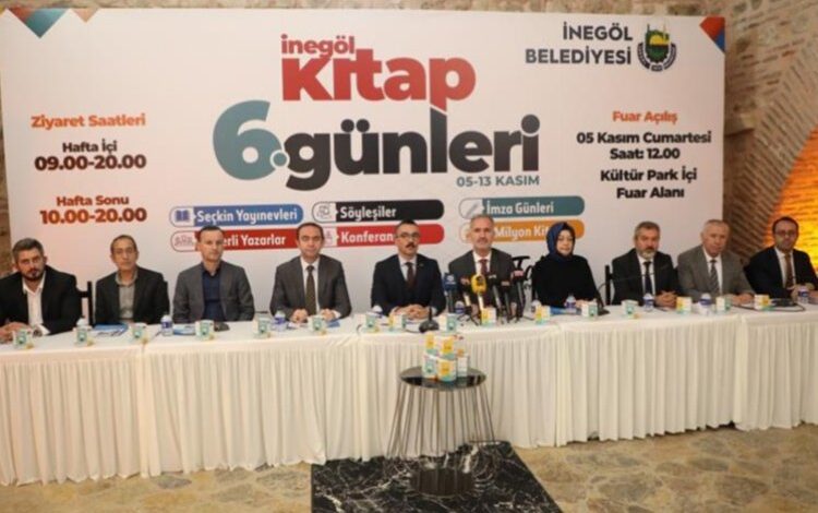 Bursa İnegöl’de kitap günleri için geri sayım Bursa İnegöl’de kitap günleri için geri sayım