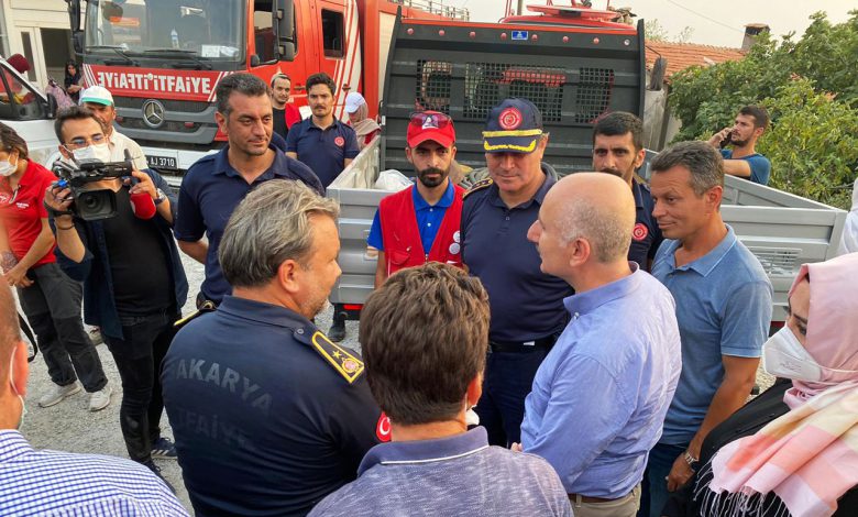 Sakarya İtfaiyesi’ne Bakan Karaismailoğlu’ndan teşekkür