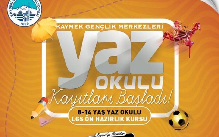 KAYMEK’ten LGS kursu ile yaz okuluna kayıt