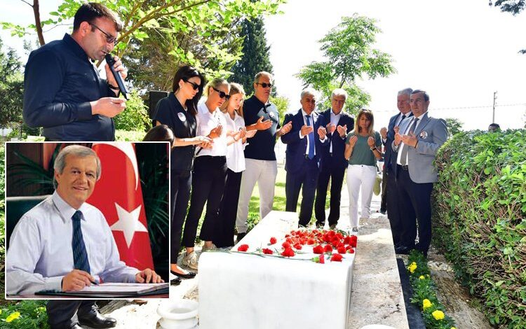 İzmir’in efsane başkanı unutulmadı