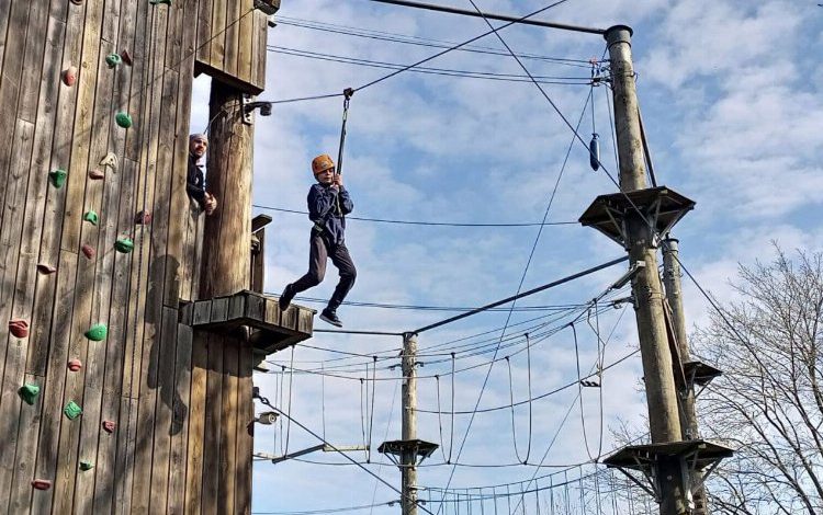 Sakarya Macera Parkına 450 öğrenci misafir oldu