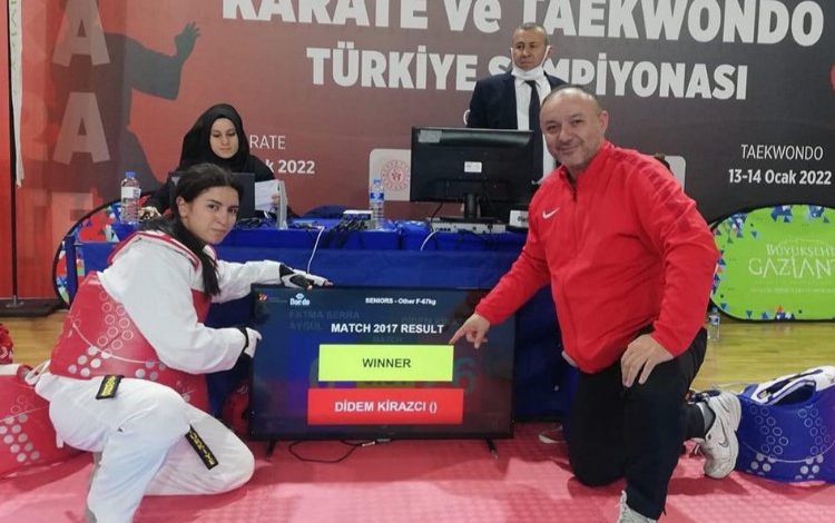 Niğdeli Didem şampiyon oldu