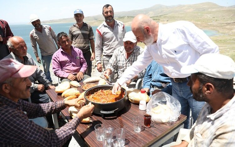 Kayseri’nin denizi Kuşçu’ya kano ve yelken tesisi