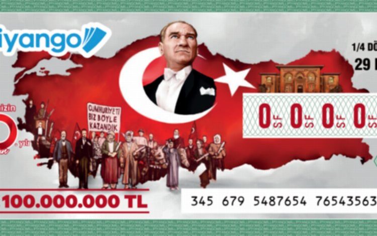 29 Ekim’e özel ikramiye 100 milyon TL! 29 Ekim’e özel ikramiye 100 milyon TL!
