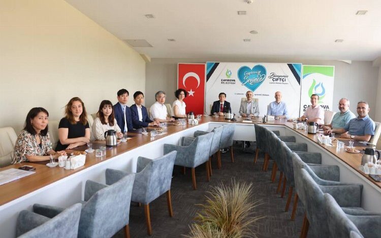 Japon heyet Çayırova’da