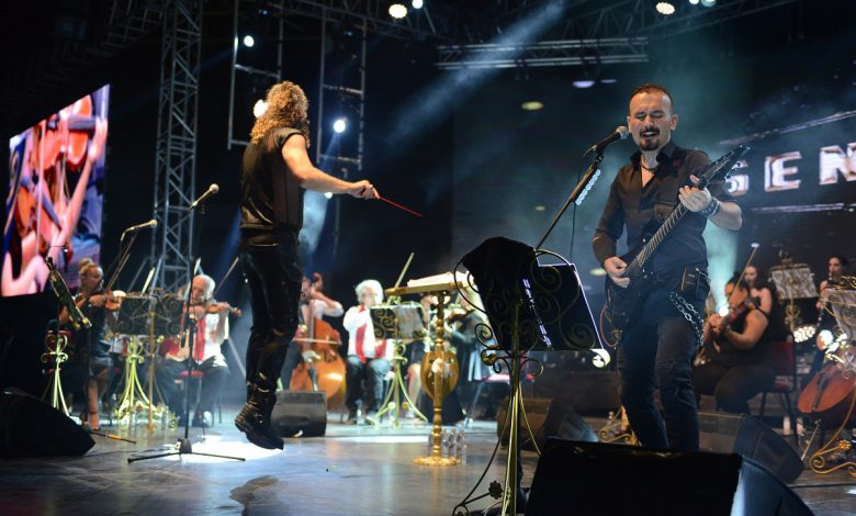 Bursa’da Senforock gece Bursa’da Senforock gece