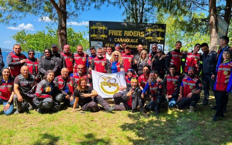 Keşan Motosiklet Kulübü gaza bastı Keşan Motosiklet Kulübü gaza bastı