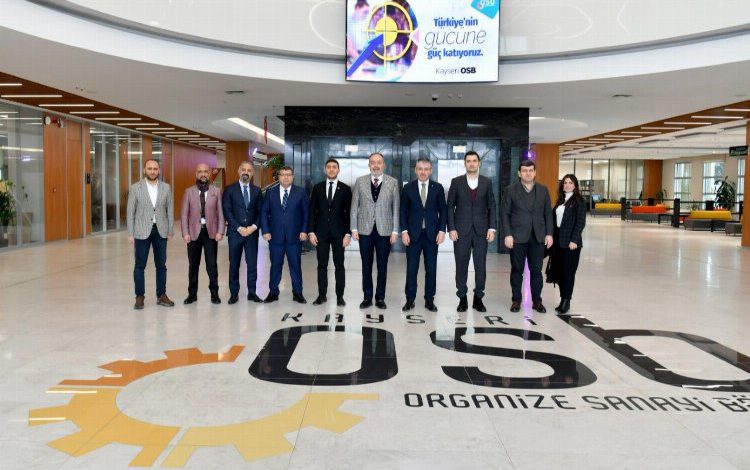 AK Parti İl Başkanı Çopuroğlu, Kayseri OSB Başkanı İmamoğlu’nu ziyaret etti