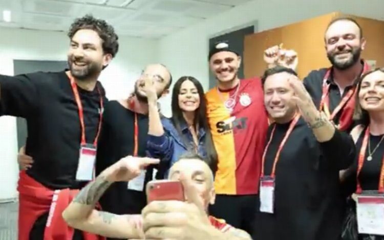 Simge ile Mauro Icardi ilk kez yan yana! Simge ile Mauro Icardi ilk kez yan yana!