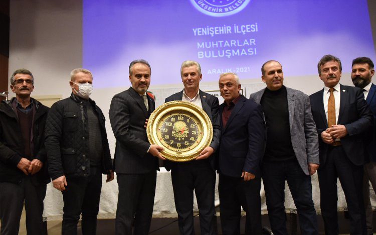 Bursa Büyükşehir, Yenişehir’in muhtarlarıyla buluştu