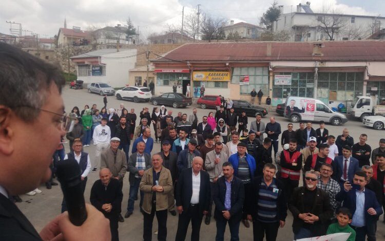 Yeniden Refah Partisi milletvekili adaylarına sevgi seli Yeniden Refah Partisi milletvekili adaylarına sevgi seli