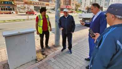 Kayseri Talas’ta ‘Olay Yeri’ çalışıyor