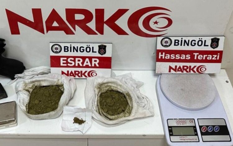 Bingöl’de uyuşturucuya 2 tutuklama Bingöl’de uyuşturucuya 2 tutuklama