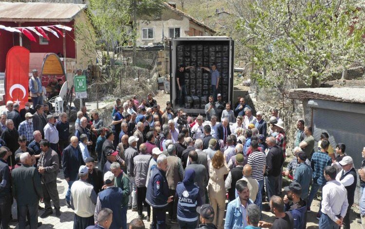 Çiftçiye destek yağdı