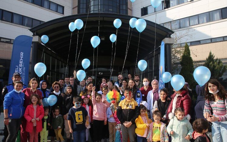 Kocaeli’den umudun balonları gökyüzünde