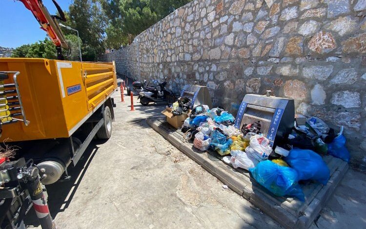 Bodrum’da 7 bin tona yakın atık toplandı Bodrum’da 7 bin tona yakın atık toplandı