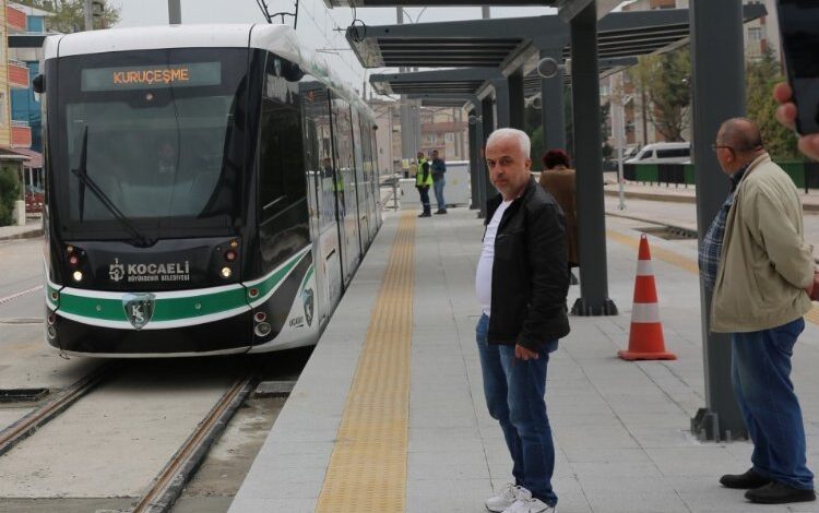 Kuruçeşme tramvay hattında seferler başladı Kuruçeşme tramvay hattında seferler başladı