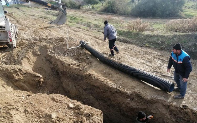 Manisa Ergenekon Mahallesine altyapı çalışması Manisa Ergenekon Mahallesine altyapı çalışması