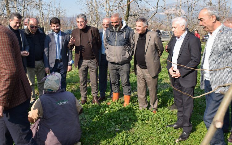CHP’li Günaydın Bursa Gürsu’da üreticinin sesi oldu