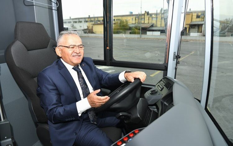 Kayseri Büyükşehir’den ulaşıma çevre dostu yatırım