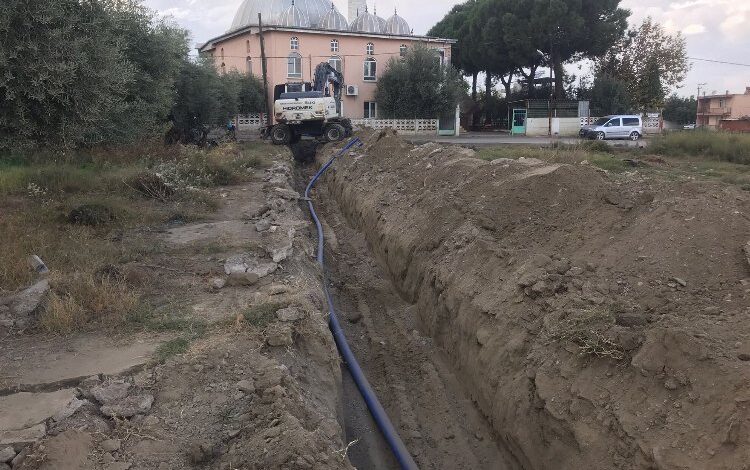 Manisa Salihli’de sanayinin içme suyu hattı yenileniyor Manisa Salihli’de sanayinin içme suyu hattı yenileniyor