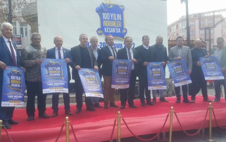 Edirne Keşan’da ‘100 Yılın İndirimleri’ başlıyor