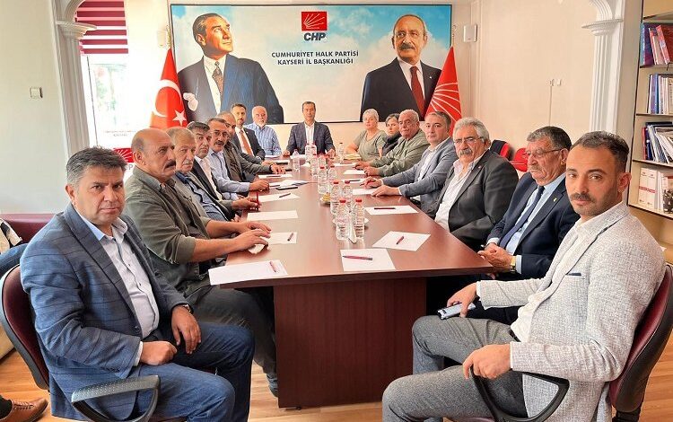 CHP Kayseri seçim startını verdi CHP Kayseri seçim startını verdi