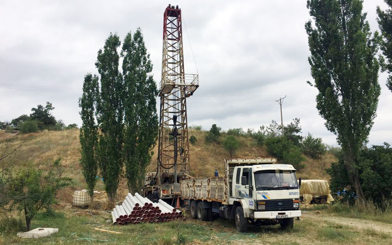 Manisa Gördes’e içme suyuna yeni sondaj