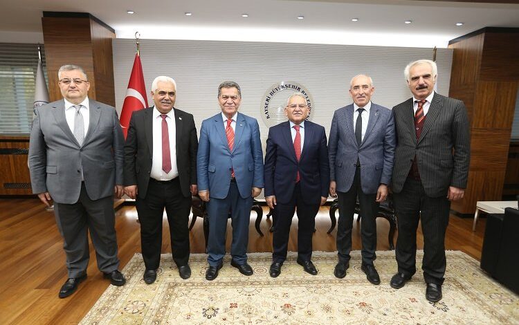 KESOB heyetinden Kayseri Büyükşehir’e ziyaret KESOB heyetinden Kayseri Büyükşehir’e ziyaret