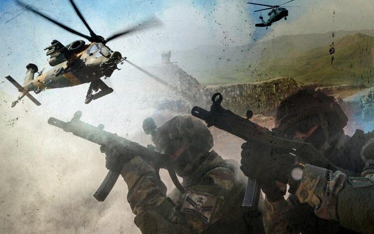 Hava ve karadan ortak operasyon: 4 terörist etkisiz Hava ve karadan ortak operasyon: 4 terörist etkisiz