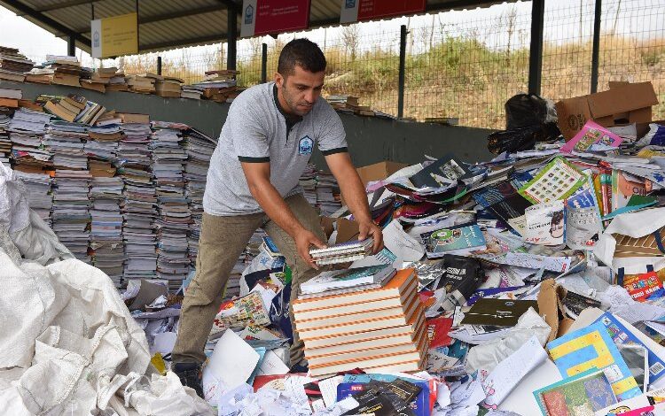 100 bin kilogram atık dönüşüme kazandırıldı