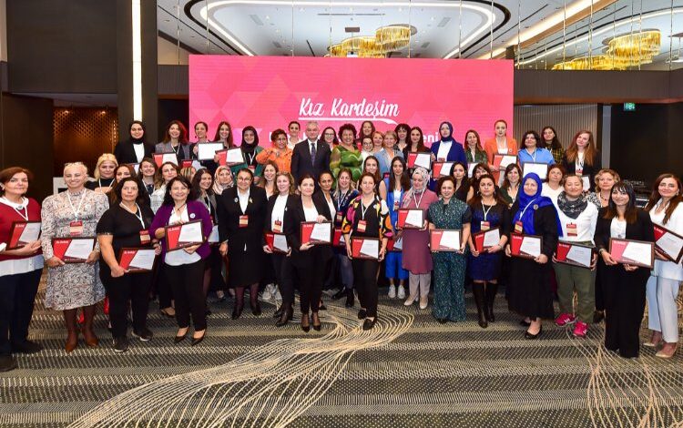 60 girişimci kadına 3 milyon liralık ‘Kız Kardeşim’ hibesi